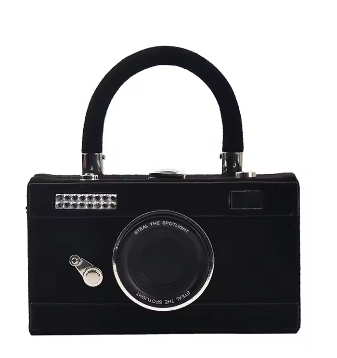 Camera Shaped Mini Crossbody Bag