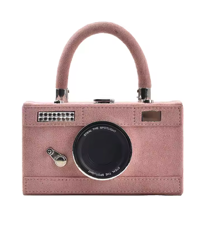 Camera Shaped Mini Crossbody Bag