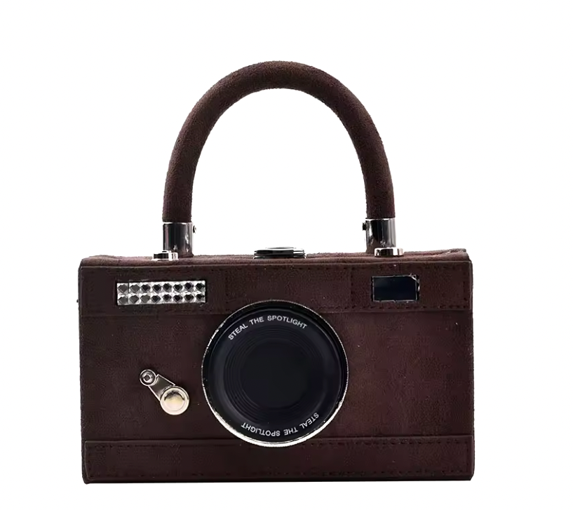 Camera Shaped Mini Crossbody Bag